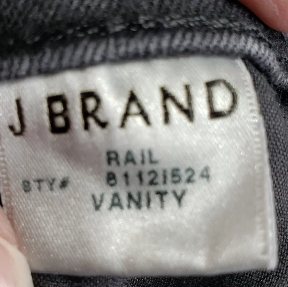J Brand Black Rail Jeans in Vanity Skinny Jeans Size 25
